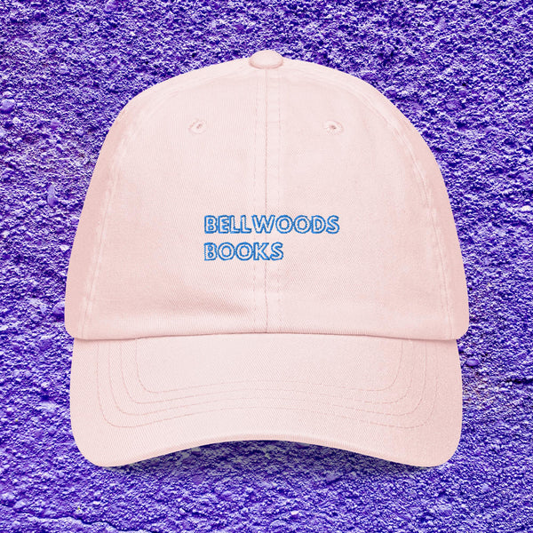 Bellwoods Books pink pastel hat