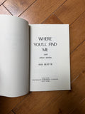Where You'll Find Me