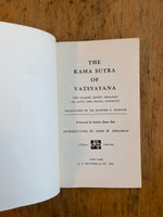 The Kama Sutra of Vatsyayana