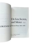 On Lies, Secrets, and Silence: Selected Prose 1966-1978