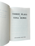 3 Plays by Tina Howe: Museum, The Art of Dining, Painting Churches