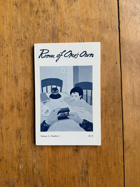 Room of One’s Own - Volume 11, Number 1, 1986