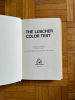 The Lüscher Color Test