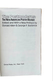 The Postmodernists: The New American Poetry Revised