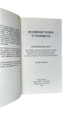 An Elementary Textbook of Psychoanalysis