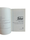 Essential Acker: The Essential Writings of Kathy Acker