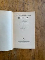 Five Hundred Years of Printing