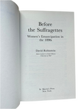 Before the Suffragettes: Women's Emancipation in the 1890s