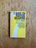7 Days To Faster Reading
