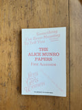 The Alice Munro Papers