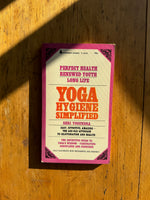 Yoga Hygiene Simplified