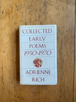 Collected Early Poems: 1950-1970, Adrienne Rich