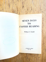 7 Days To Faster Reading