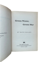 Green Water, Green Sky