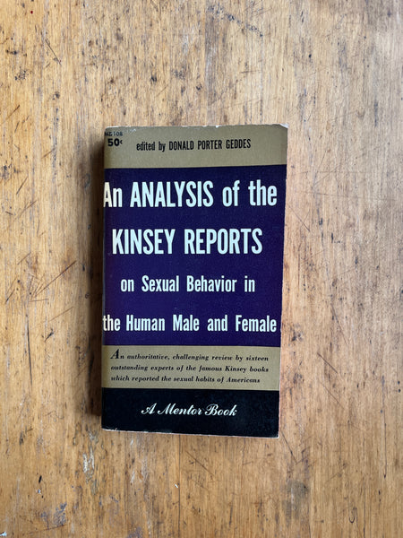 An Analysis Of The Kinsey Reports