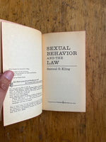 Sexual Behaviour And The Law