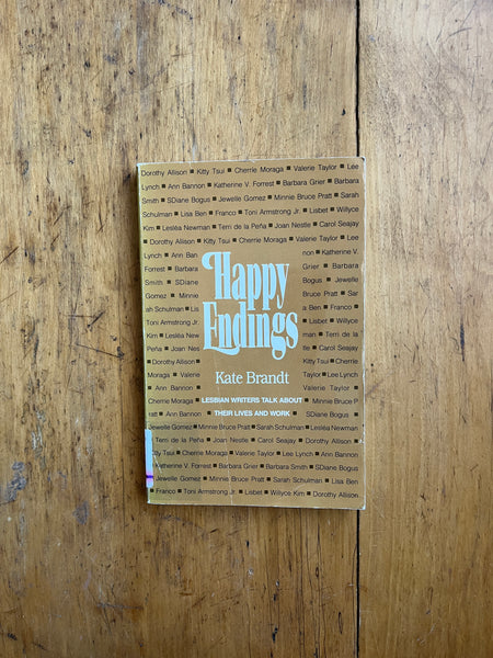 Happy Endings: Lesbian Writers Talk About Their Lives