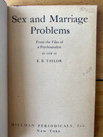 Sex and Marriage Problems