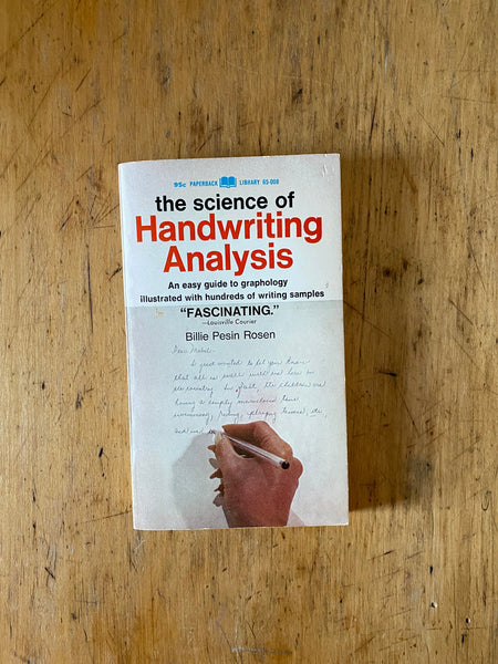The Science of Handwriting Analysis