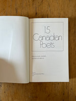 15 Canadian Poets