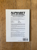 Alphabet Cut & Use Stencils