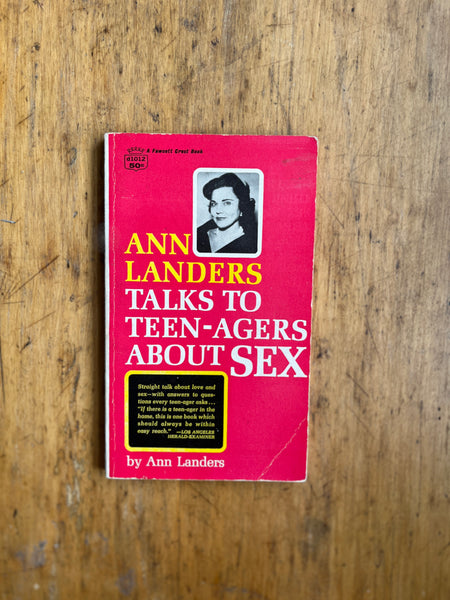 Ann Landers Talks to Teen-Agers About Sex