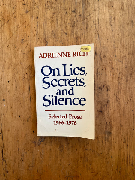 On Lies, Secrets, and Silence