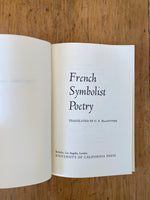 French Symbolist Poetry