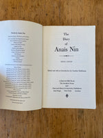 The Diary of Anais Nin, Vol 1: 1931-1934