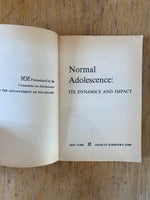 Normal Adolescence