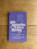 New Approaches to Sex and Marriage