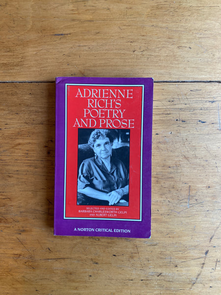 Adrienne Rich’s Poetry and Prose