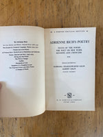 Adrienne Rich’s Poetry