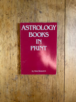 Astrology Books in Print